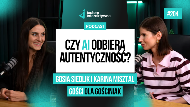  Sztuczna inteligencja a autentyczność – Gosia Siedlik i Karina Misztal